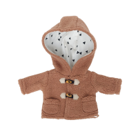 Brown and white coat