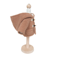 Brown and white coat