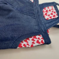 Heart dungarees