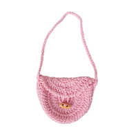Pink handbag