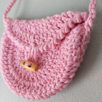 Pink handbag