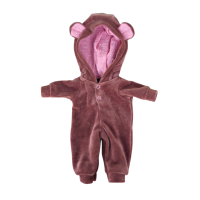 Chocolate bear jumpsuit