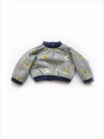 Glow in the dark pyjamas with rocket pattern 