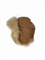 A fur ear hat