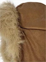 A fur ear hat