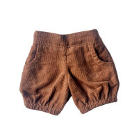 Brown corduroy shorts
