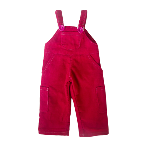 Raspberry dungarees