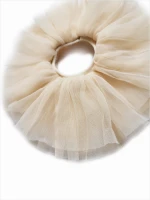 A mesh tutu skirt