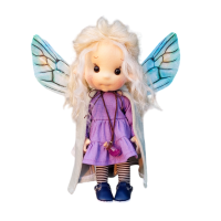 Amethyst Fairy - talisman doll