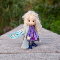 Amethyst Fairy - talisman doll