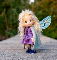 Amethyst Fairy - talisman doll