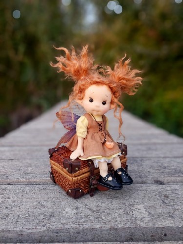 Honey Fairy - talisman doll