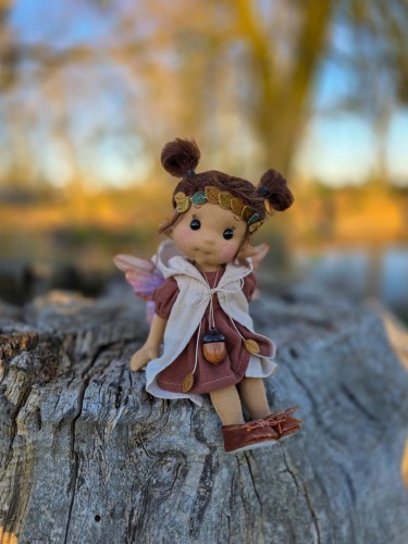 Oak Fairy – talisman doll