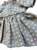 A grey dress