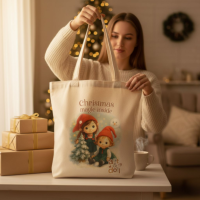 Christmas cotton bag Art&Doll Dolls