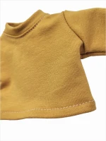 A mustard shirt