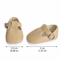 T-Bar Shoes for 8–10″ Dolls – Colour Options