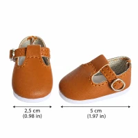 T-Bar Shoes for 8–10″ Dolls – Colour Options