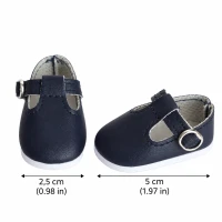 T-Bar Shoes for 8–10″ Dolls – Colour Options