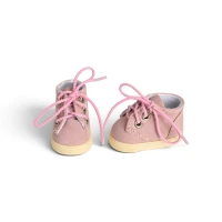 Pink Lace-Up Shoes for 8–10″ Dolls