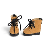 Camel Hiking Boots for 8–10″ Dolls
