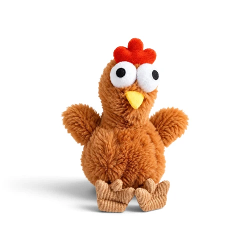 Plush Chicken for Dolls – 10 cm