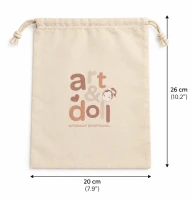 Art&Doll Drawstring Bag