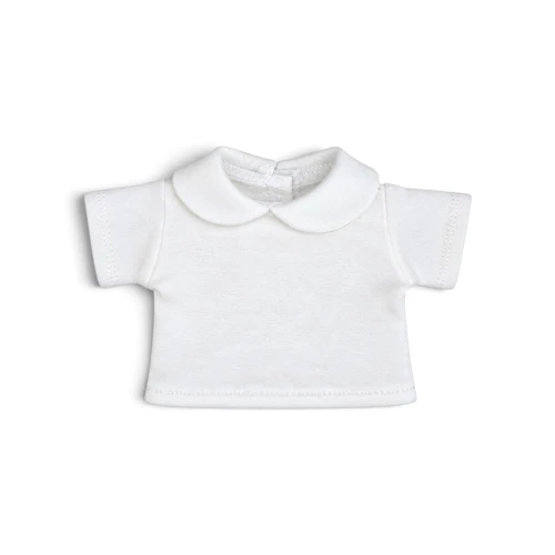 White Collared Top