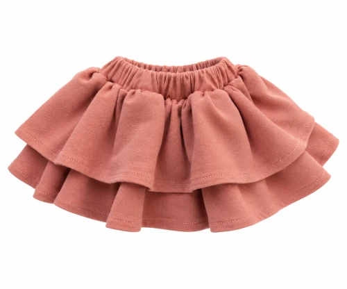 Antique Pink Cotton Knit Skirt