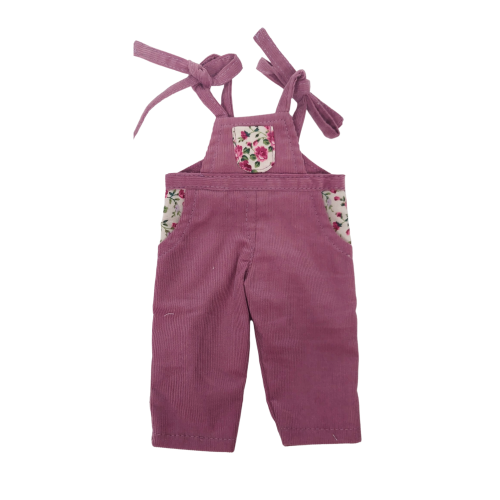 Blueberry corduroy dungarees 