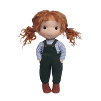 Green corduroy dungarees 