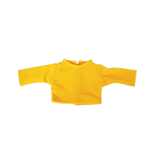 Yellow long-sleeve shirt
