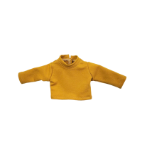A mustard shirt