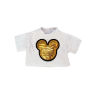 T-shirt with sequin embroidery 