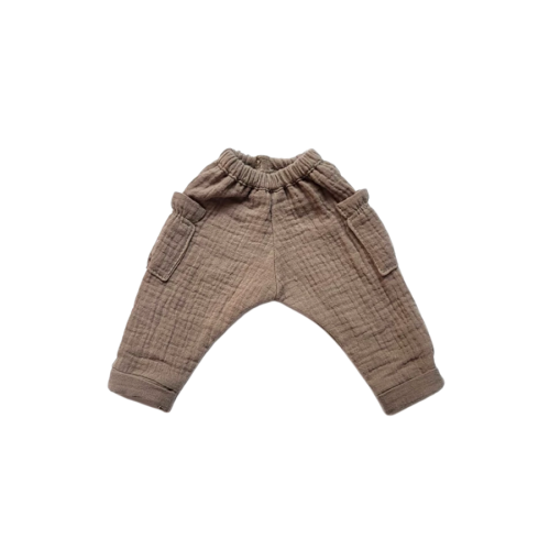 Muslin cargo pants 