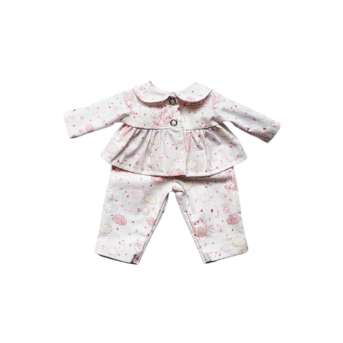 Glow in the dark pyjamas with owl pattern 